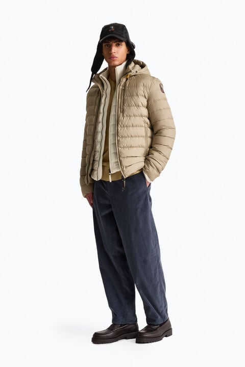 Parajumpers OLMO - HYBRID CARDIGAN NINE IRON 26WMPMHYRB02P130765