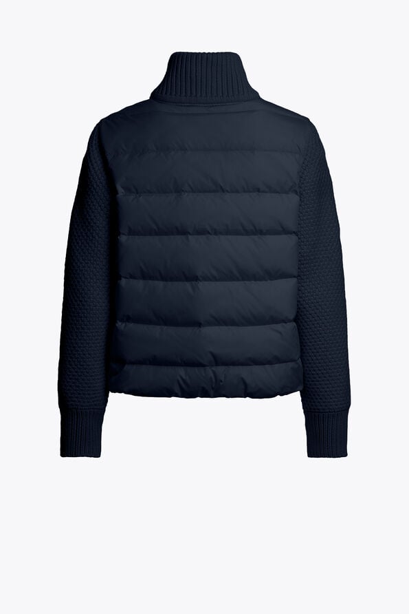 Parajumpers MOONIE - HYBRID CARDIGAN BLUE NAVY 26WMPWHYHS35P620316