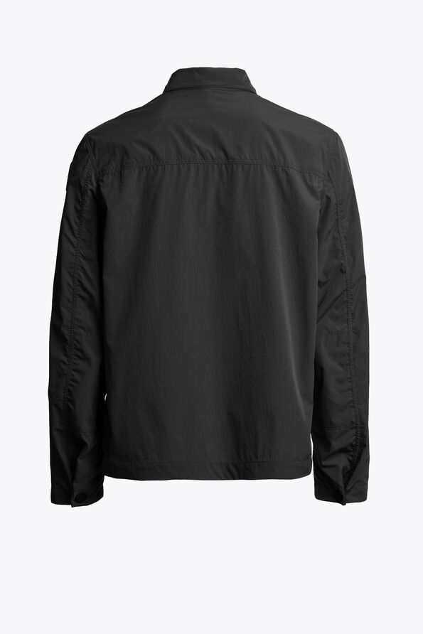 Parajumpers ELGIN - OVERSHIRT BLACK 26SMPMOSTU02P390541
