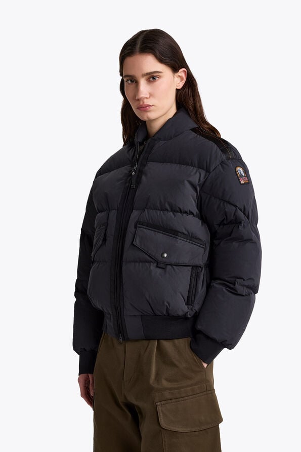 Parajumpers COLLYNIE - DOWN BOMBER BLACK 26WMPWPUHF31P750541
