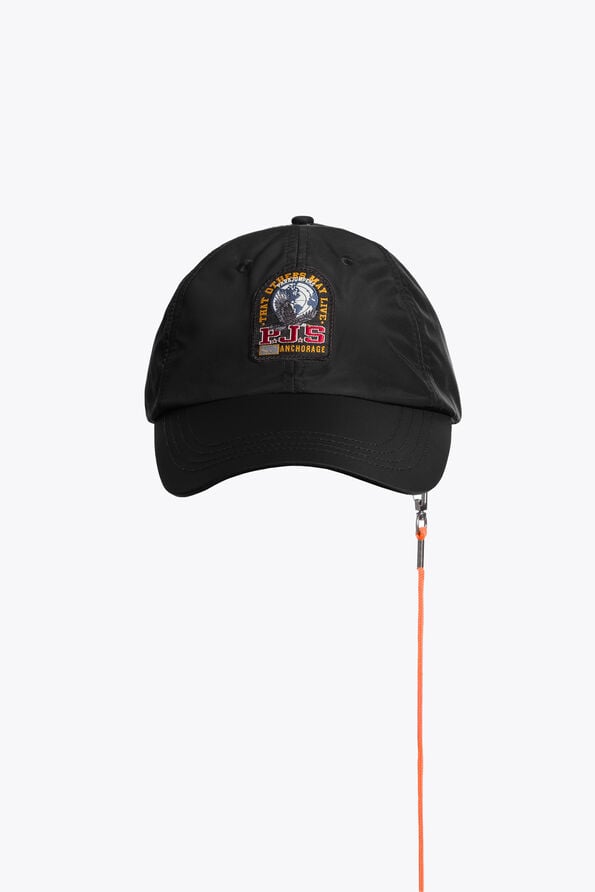 Parajumpers BRAVO - BASEBALL CAP BLACK 26WMPABCHA13PAA0541