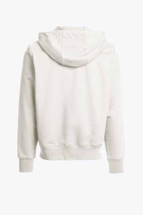 Parajumpers CHARLIE EASY - HOODED FLEECE PURITY 25WMPMFLEY24P610748