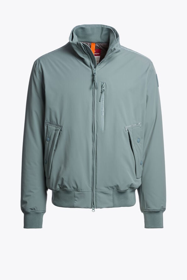 Parajumpers LIAD - PADDED BOMBER GREEN-BLUE 26WMPMJKBC01P430782
