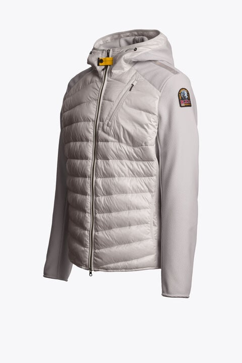 Parajumpers NOLAN - 하이브리드 재킷 MID GREY 26WMPMHYWU02P100137