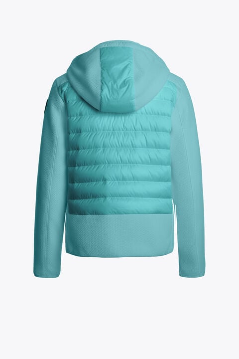 Parajumpers NOLAN - HYBRID JACKET AQUA 26SMPBHYWU62PBD0522
