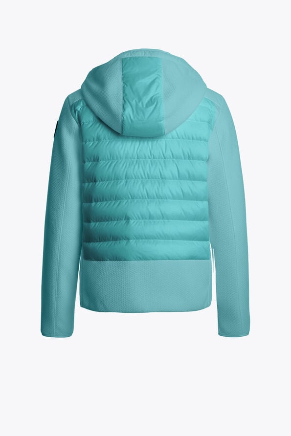 Parajumpers NOLAN - HYBRID JACKET AQUA 26SMPBHYWU62PBD0522