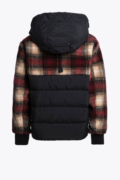 Parajumpers YOUNG - CURLY FLEECE HOODIE RED - BLACK - WHITE - BEIGE 25WMPMJKHP02P31M007