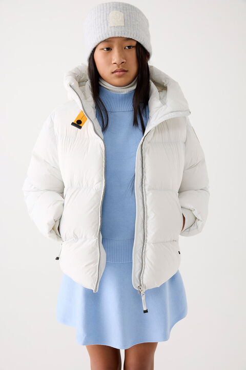 Parajumpers VANIA - SHORT PUFFER ICE FLOW 25WMPGPUPP81PGD0111