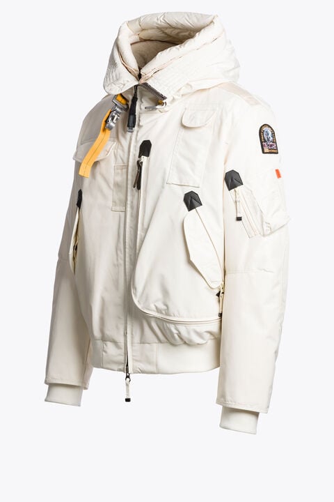Parajumpers GOBI S. - HOODED BOMBER WARM IVORY 26WMPMJKMA21P010132