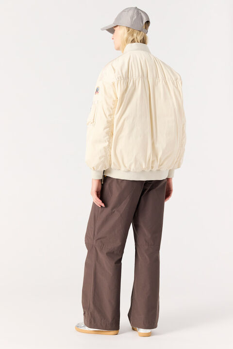 Parajumpers BOMB - REVERSIBLE BOMBER MOONBEAM 25WMPWJKIN32P960775