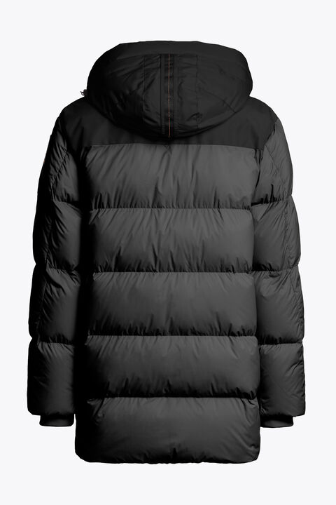 Parajumpers SHEDIR - HOODED PARKA BLACK 26WMPMPUEN04P060541