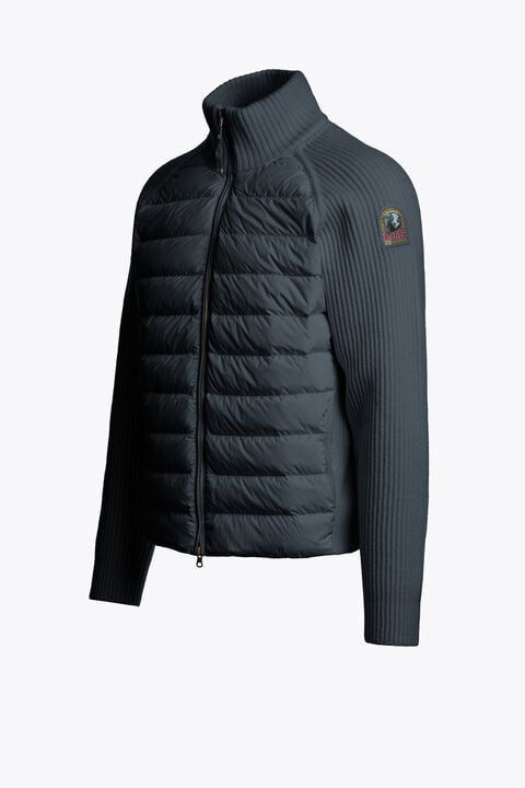Parajumpers OLMO - HYBRID-STRICKJACKE NINE IRON 26WMPMHYRB02P130765