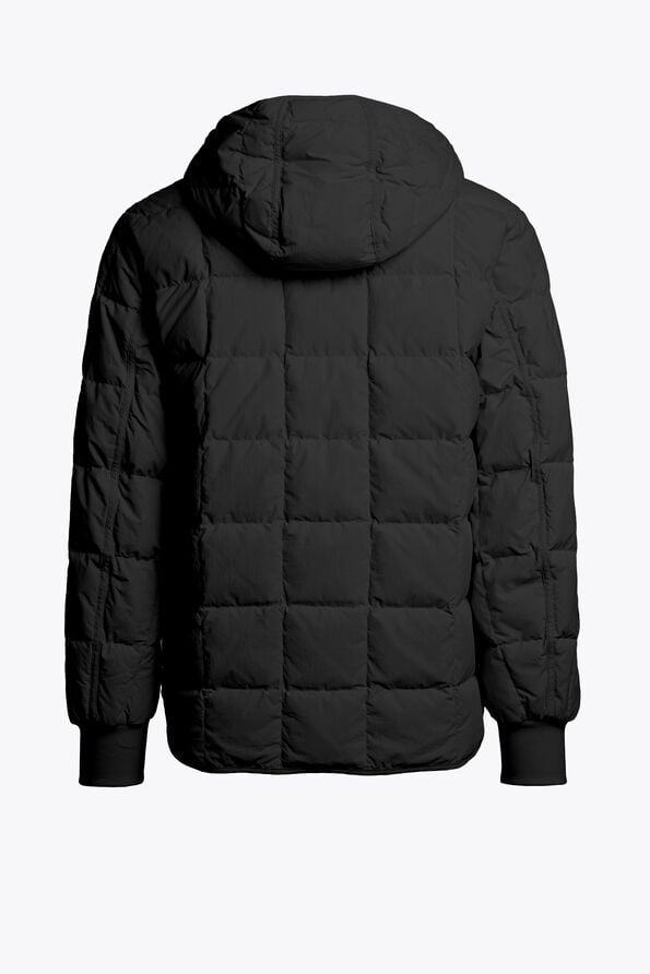 Parajumpers NIPAWIN - HOODED JACKET BLACK 26WMPMPUQD03P330541