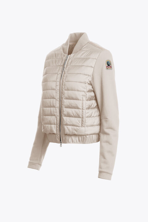 Parajumpers LORETTA - HYBRID FLEECE MOONBEAM 25WMPWHYFP32P840775