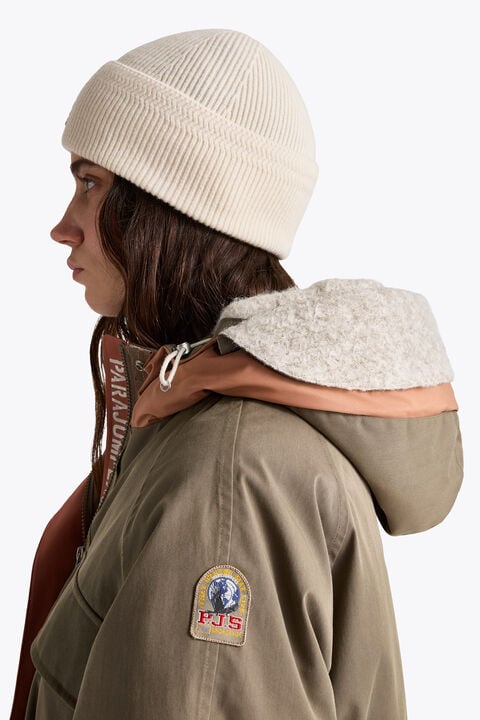 Parajumpers NARUSE - HOODED PARKA SLATE MUD - TANDORI 26WMPWJKBI32P66B070