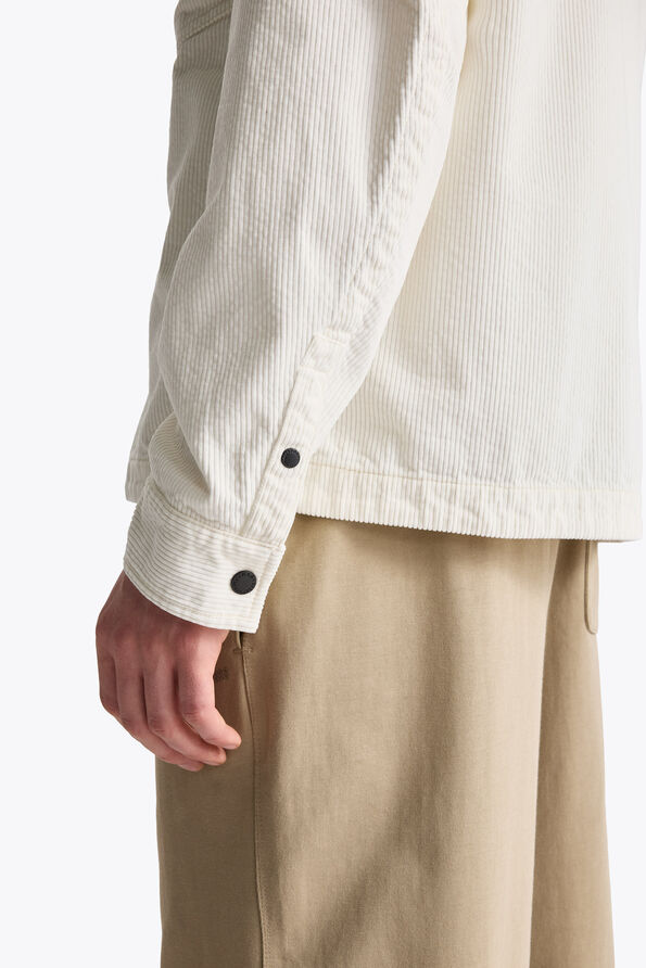 Parajumpers GALROSS - コーデュロイオーバーシャツ WARM IVORY 26WMPMOSCU01P260132
