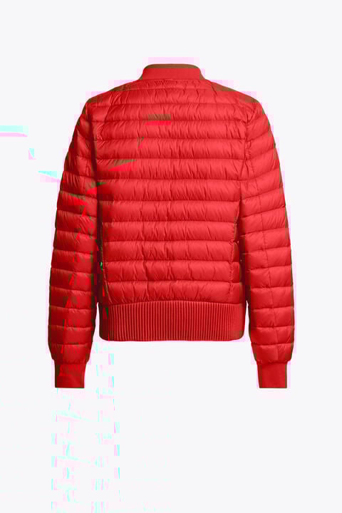 Parajumpers LEILA - SHORT DOWN JACKET CHERRY RED 26SMPWPUSL34P530288