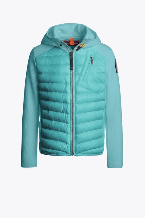 Parajumpers NOLAN - HYBRID JACKET AQUA 26SMPBHYWU62PBD0522