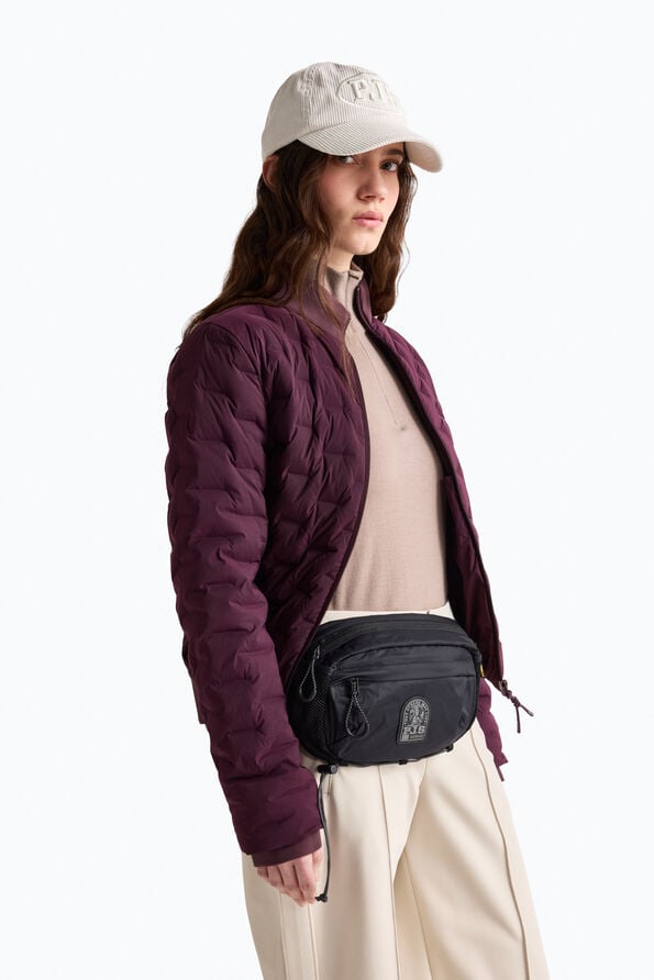 Parajumpers EDRIC - BUM BAG BLACK SPEMPABABA040000541