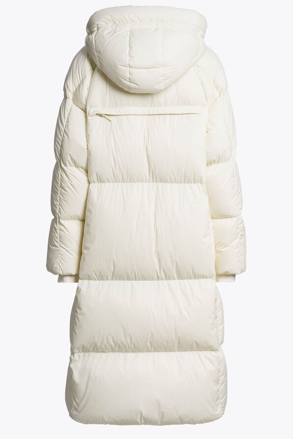 Parajumpers FALGE - LONG JACKET WARM IVORY 26WMPWPUVP32P790132