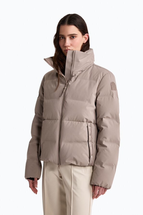 Parajumpers ENADIA - SHORT JACKET MAUVE GREY 26WMPWPUVL32P820121