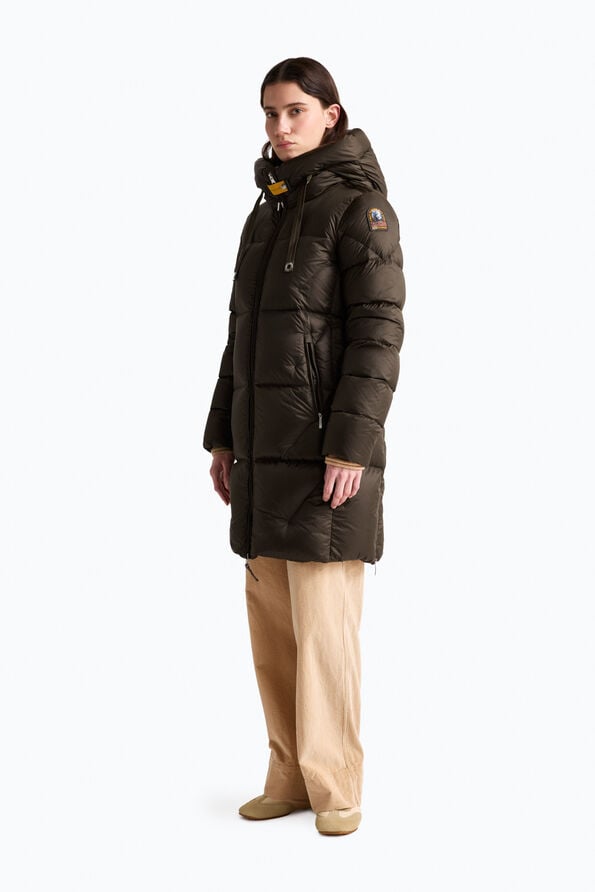 Parajumpers JANET - HOODED DOWN JACKET BLACK 26WMPWPUHY33P570541