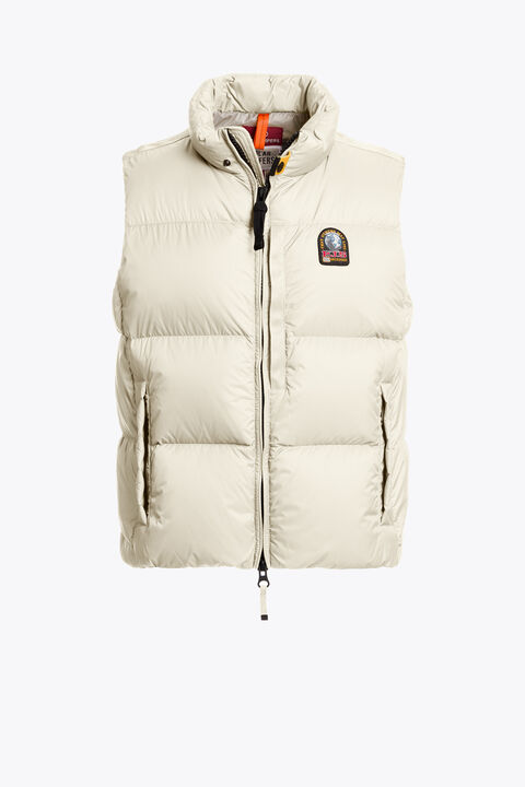 Parajumpers ROYDALE - DOWN VEST WARM IVORY 26WMPMPUPP03P050132