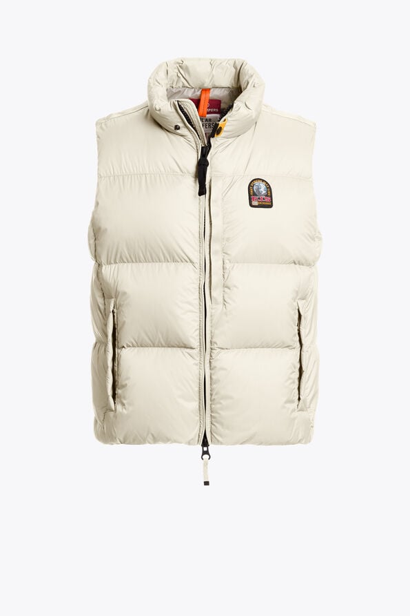 Parajumpers ROYDALE - DOWN VEST WARM IVORY 26WMPMPUPP03P050132