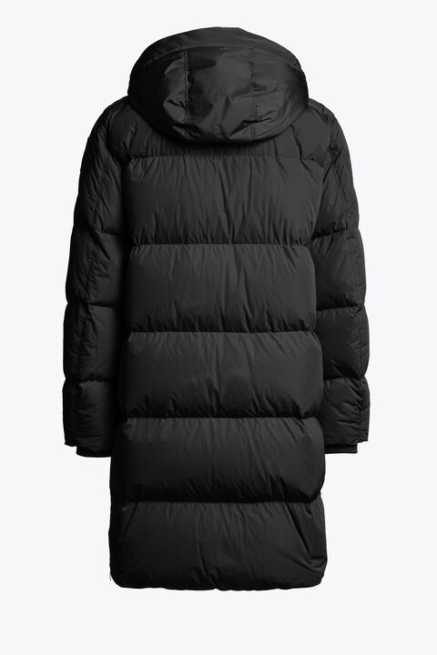 Parajumpers LONG BEAR - HOODED PARKA BLACK 25WMPMPUHF04P170541