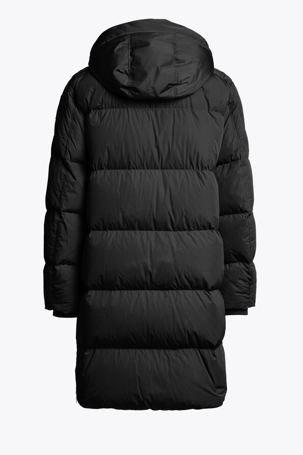Parajumpers LONG BEAR - HOODED PARKA BLACK 25WMPMPUHF04P170541