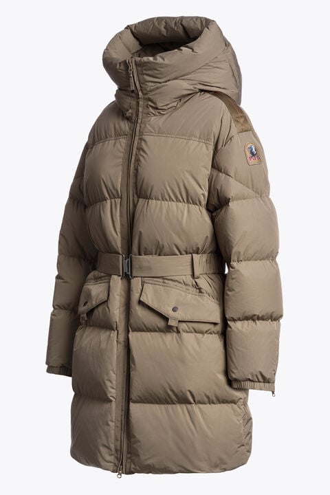 Parajumpers ROSEHALL - LONG JACKET SLATE MUD 26WMPWPUHF32P750128