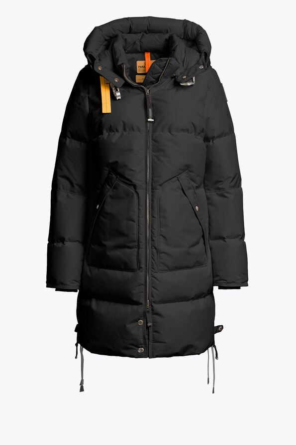 Parajumpers LONG BEAR - HOODED PARKA BLACK 26WMPWJKMA33P510541