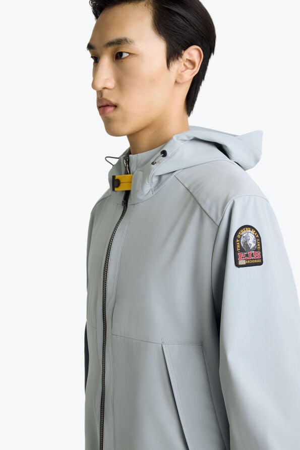 Parajumpers ABNER - WINDBREAKER JACKET STEEL BLUE 26SMPMJKEE01P030591