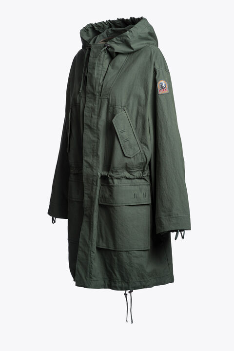 Parajumpers ALENKA - PARKA MET CAPUCHON SMOKY PINE 26SMPWJKBD31P820279