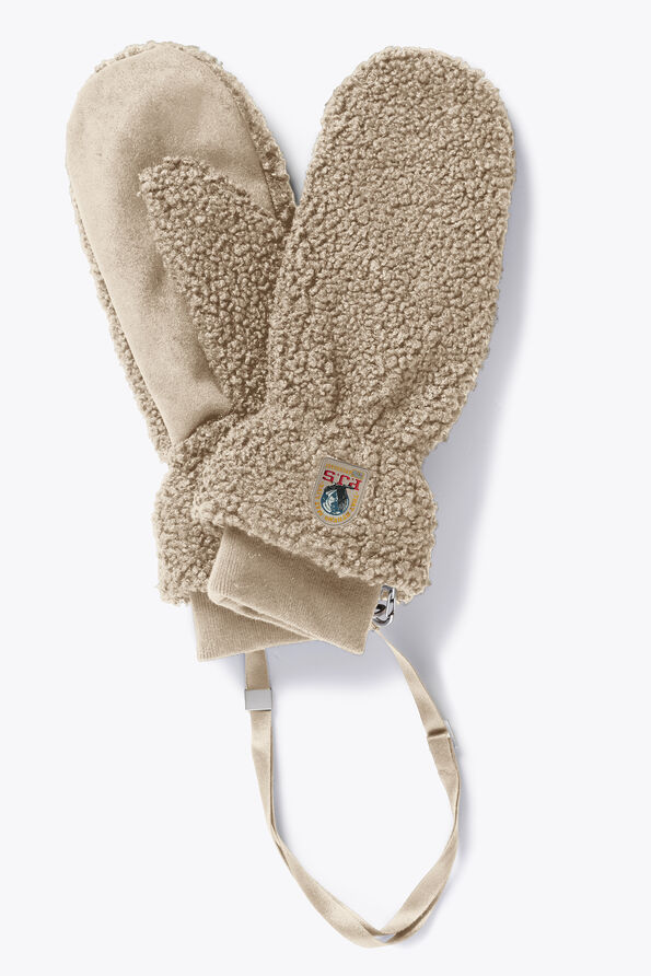 Parajumpers POWER - CURLY FLEECE MITTENS SUN KISSED 25WMPAGLGL40PAN0253