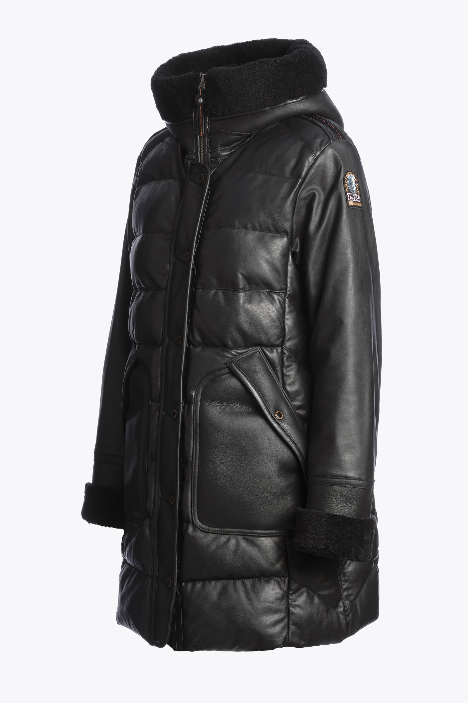 DEMI SPECIAL - LEATHER COAT BLACK | Parajumpers®