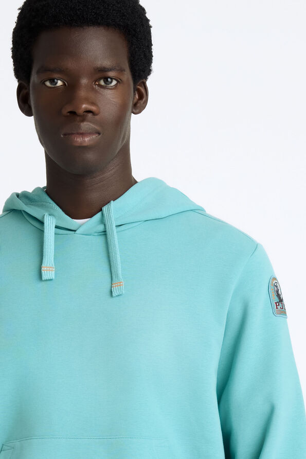 Parajumpers EVEREST - HOODED FLEECE BLACK 26SMPMFLEY22P100541