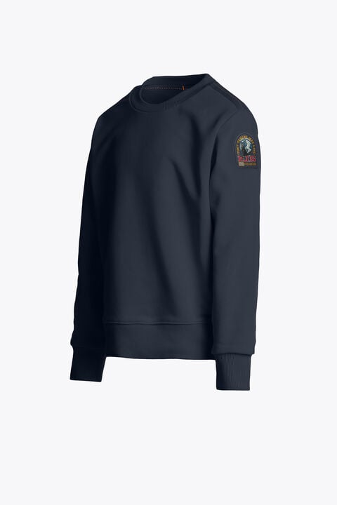 Parajumpers K2 - CREWNECK FLEECE BLUE NAVY 26SMPBFLEY61PBF0316
