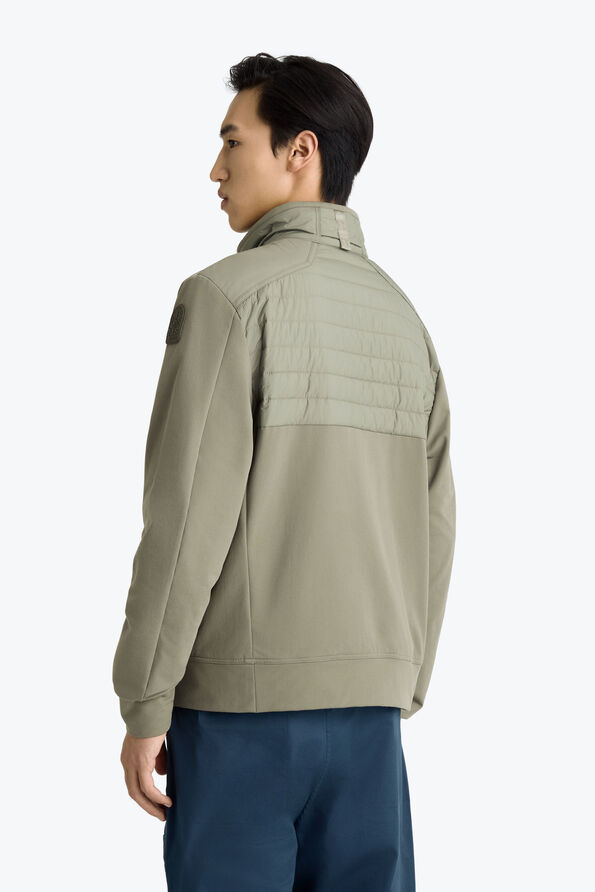 Parajumpers DOUGLAS - HYBRIDE SWEAT BLACK 26SMPMHYTV02P400541