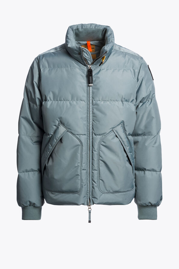 Parajumpers WARMHALI - SHORT JACKET GREEN-BLUE 26WMPMJKMA09P010782