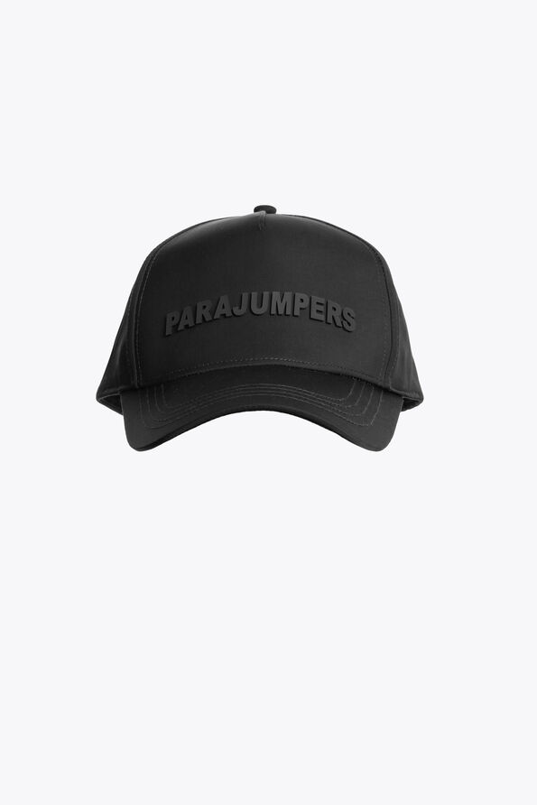 Parajumpers SATIN - BASEBALL CAP BLACK 25WMPABCHA14PAI0541