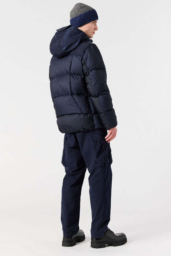 Parajumpers SENTO - HOODED DOWN JACKET BLUE NAVY 25WMPMPUMU02P190316