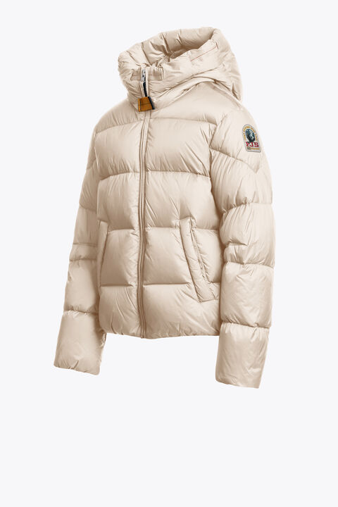 Parajumpers TILLY - HOODED DOWN JACKET MOONBEAM 25WMPGPUHY82PGC0775