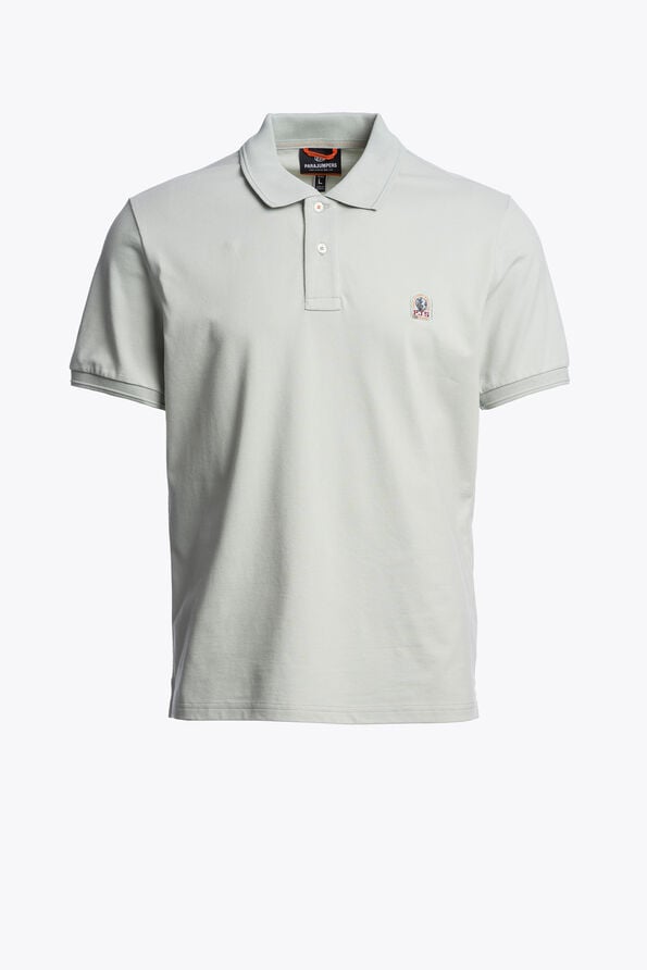 Parajumpers WELLINGTON - POLO SHIRT FRESH GREY 26SMPMPOEK01P120271