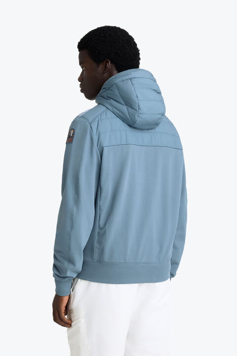 Parajumpers IVOR - HYBRIDE SWEAT PELICAN 26SMPMHYFP01P060269