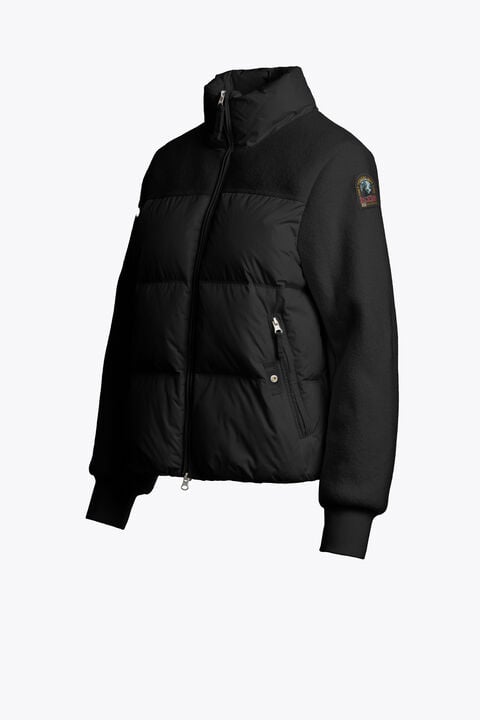Parajumpers SABOGA - HYBRID JACKET BLACK 26WMPWHYLV32P690541