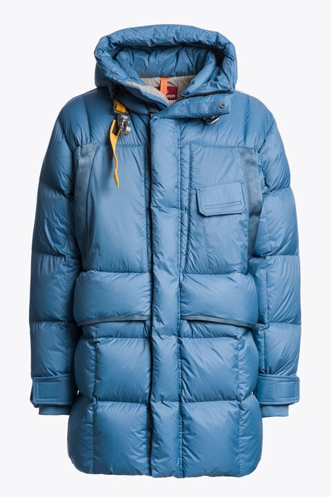 Parajumpers BOLD PARKA - HOODED DOWN JACKET SKY STEEL 26WMPMPUPP02P050138