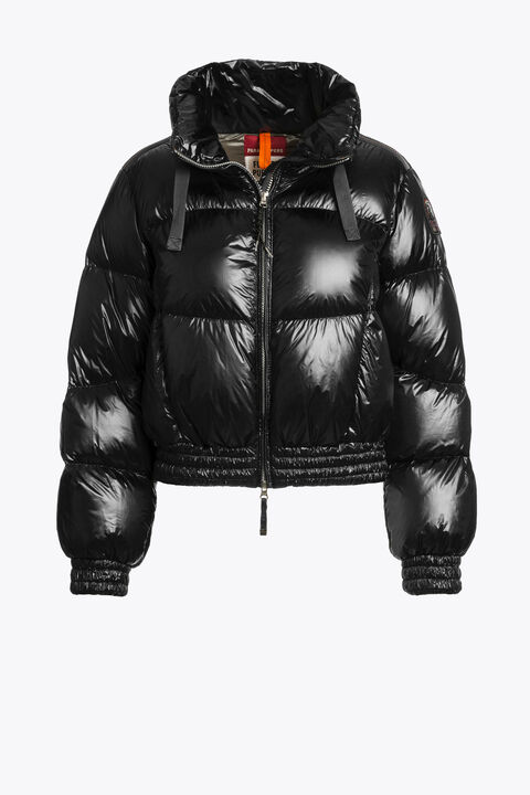 Parajumpers MERRY - SHORT DOWN JACKET BLACK 25WMPWPULP32P750541