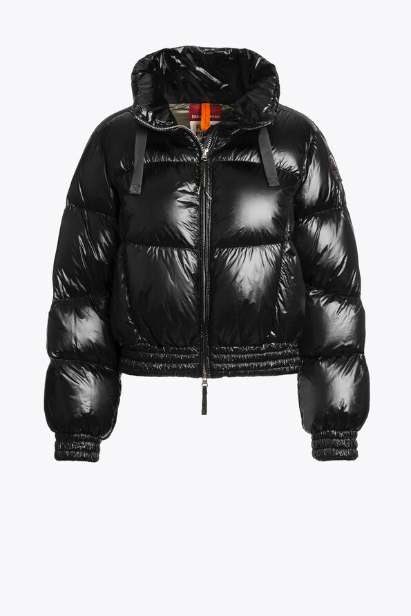 Parajumpers MERRY - SHORT DOWN JACKET BLACK 25WMPWPULP32P750541