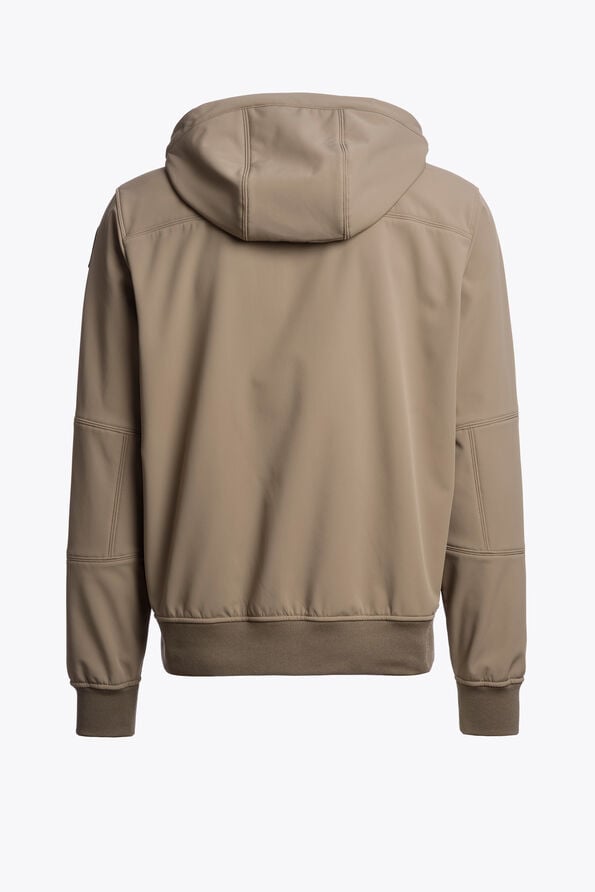 Parajumpers ABNER - WINDBREAKER JACKET SLATE MUD 26WMPMJKEE01P120128